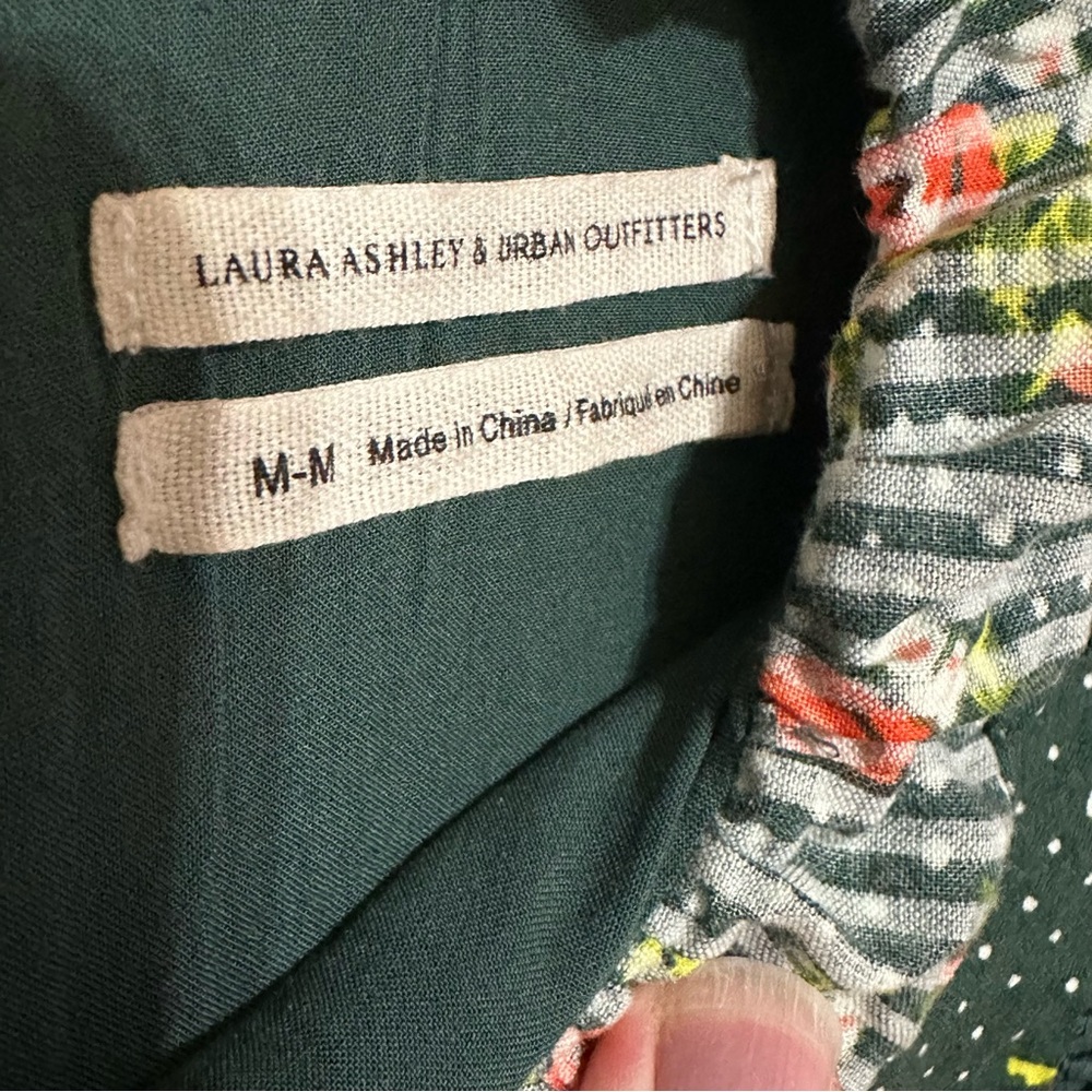 Laura Ashley x Urban Outfitters Maisy Mock Neck Mini Dress - Picture 9 of 11